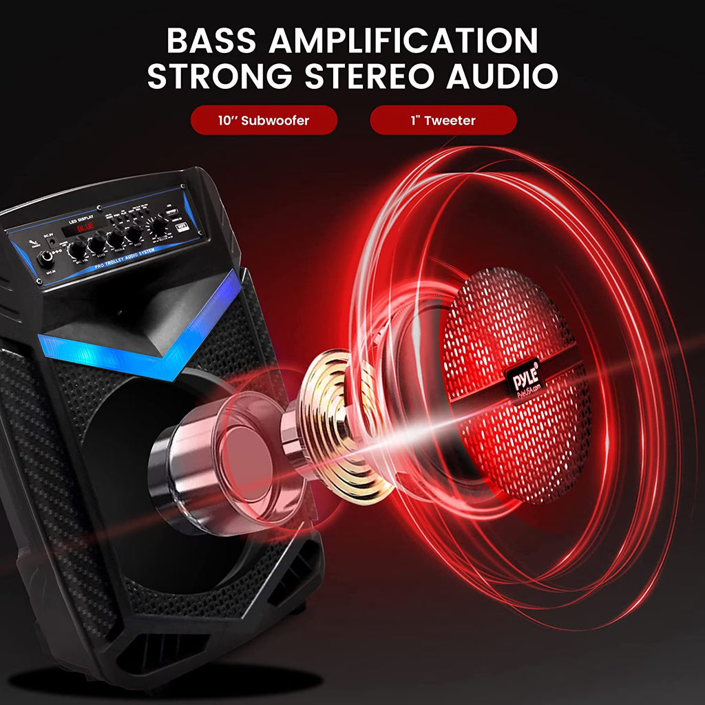 Portable Bluetooth Speaker System 600W Rechargeable Outdoor Bluetooth Speaker Portable System