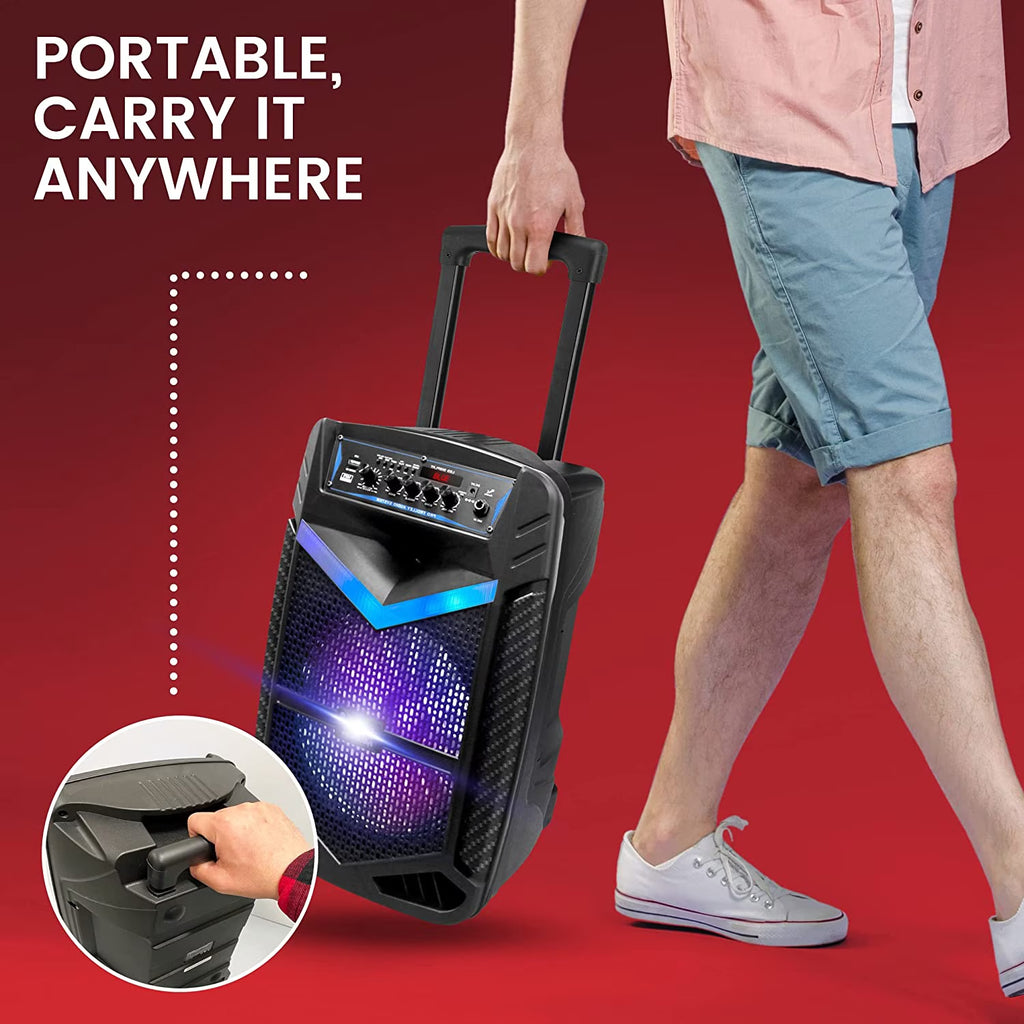 Portable Bluetooth Speaker System 600W Rechargeable Outdoor Bluetooth Speaker Portable System