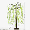 3.9-Foot/4.9-Foot/5.9-Foot LED Light-Up Artificial Weeping Willow Floor Lamp, Usb-Powered LED Willow Tree, Perfect for All-Season Parties, Birthdays, Living Rooms, Independence Day, and Spring/Summer Decor