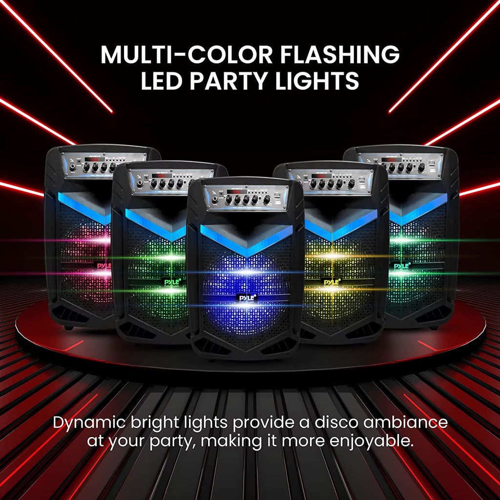Portable Bluetooth Speaker System 600W Rechargeable Outdoor Bluetooth Speaker Portable System
