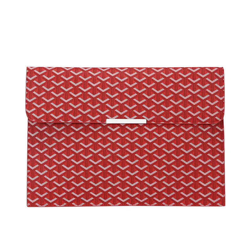 16 Inch Laptop Sleeve Padfolio Document Organizer Forlaptop Macbook Notebook Ipad, Magnetic Closure Slimscratch-Resistant Portfolio Case for Office School Travel,Gift for Students & Professionals Summerwins